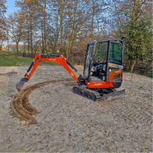 Oefenen met een Minigraver (op afspraak)